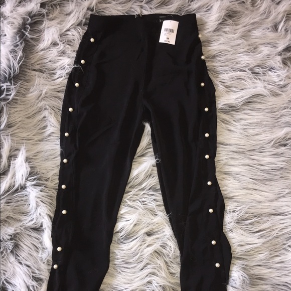 Pants - SLEEK BLACK PEARL SNAP PANTS